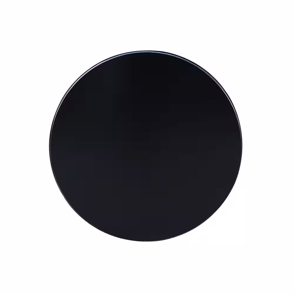 International Concepts Black 36 in. x 36 in. x 48 in. Extension Laurel Pedestal Table