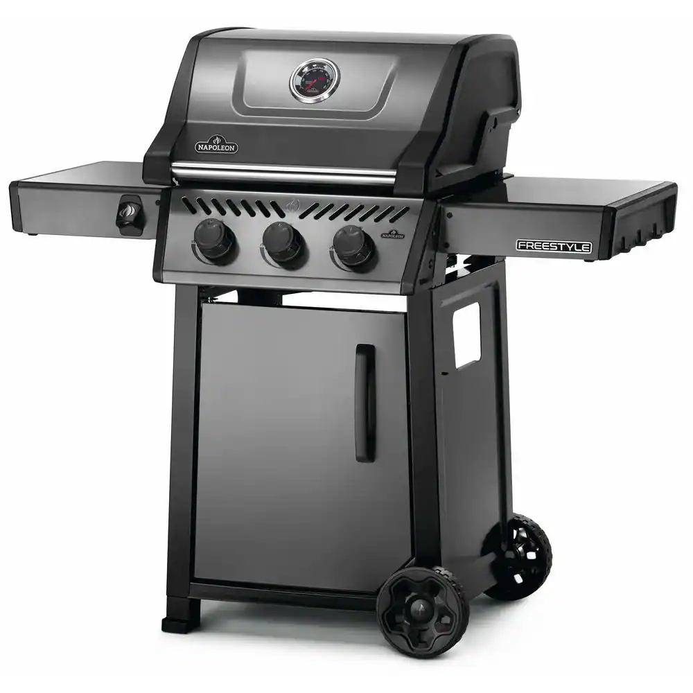 NAPOLEON Freestyle 365 3-Burner Propane Gas Grill in Graphite Grey
