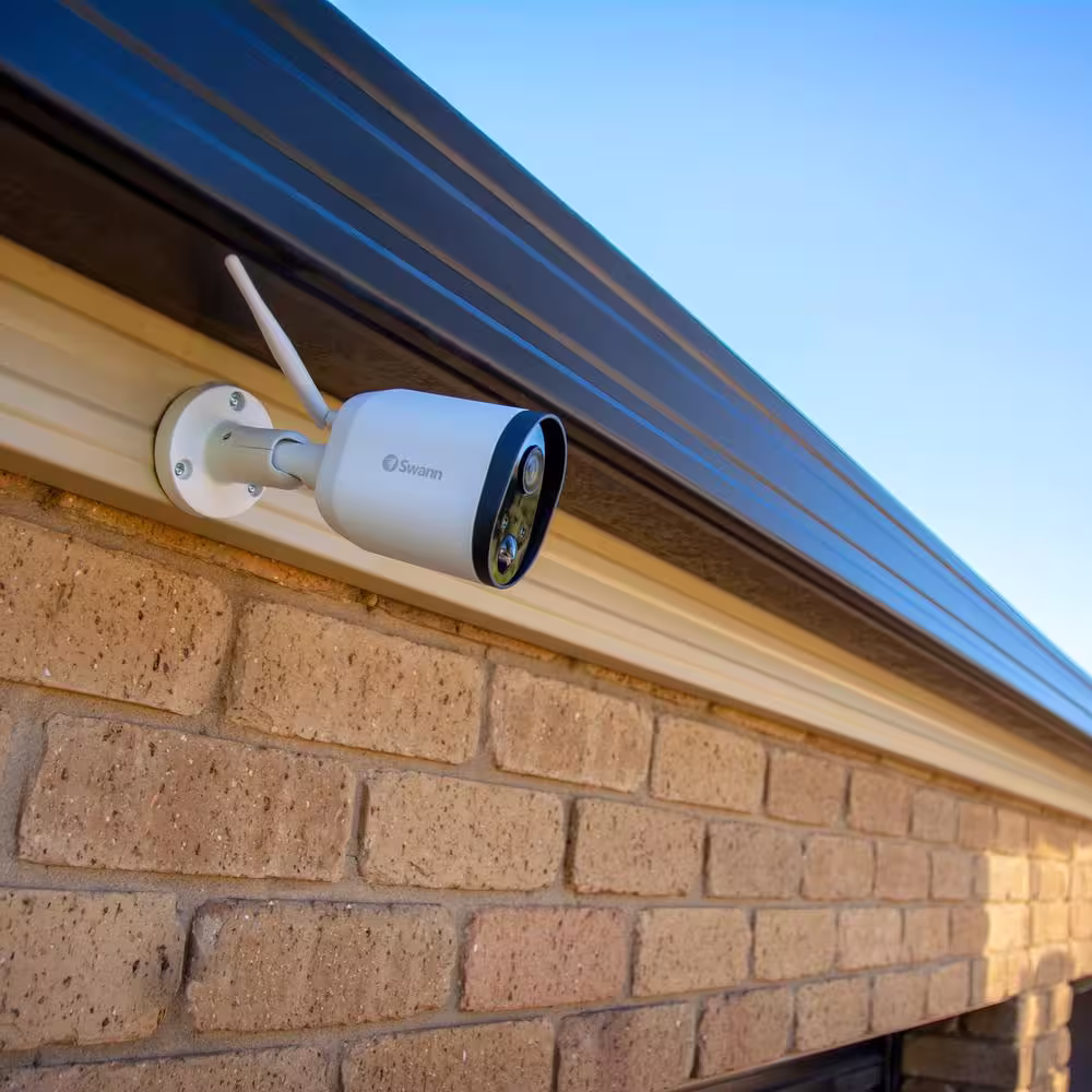 Swann Refurbished 1080p Outdoor Surveillance Wi-Fi Camera Connects to Your Wireless Network