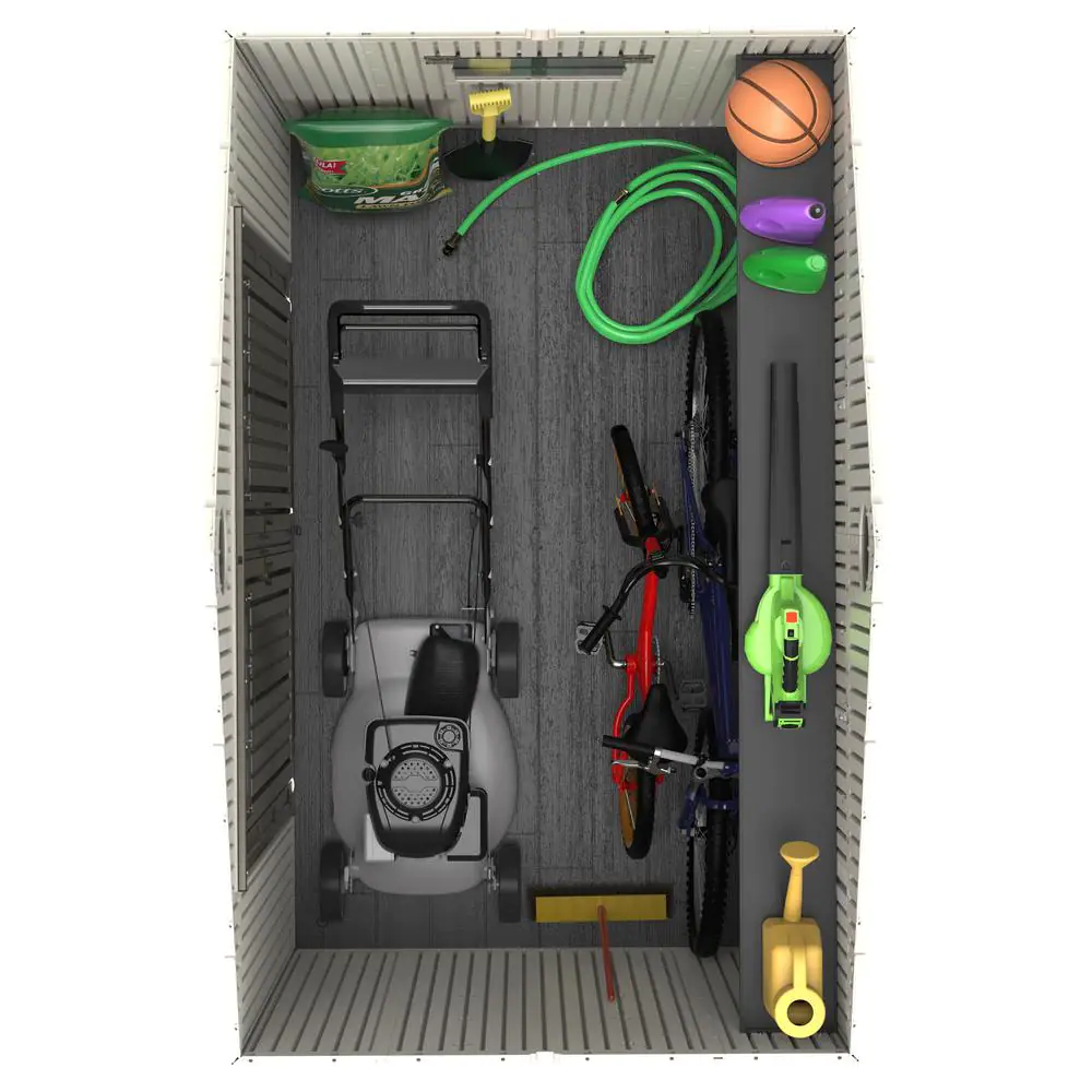 Lifetime 8 ft. x 5 ft. Resin Outdoor Storage Shed