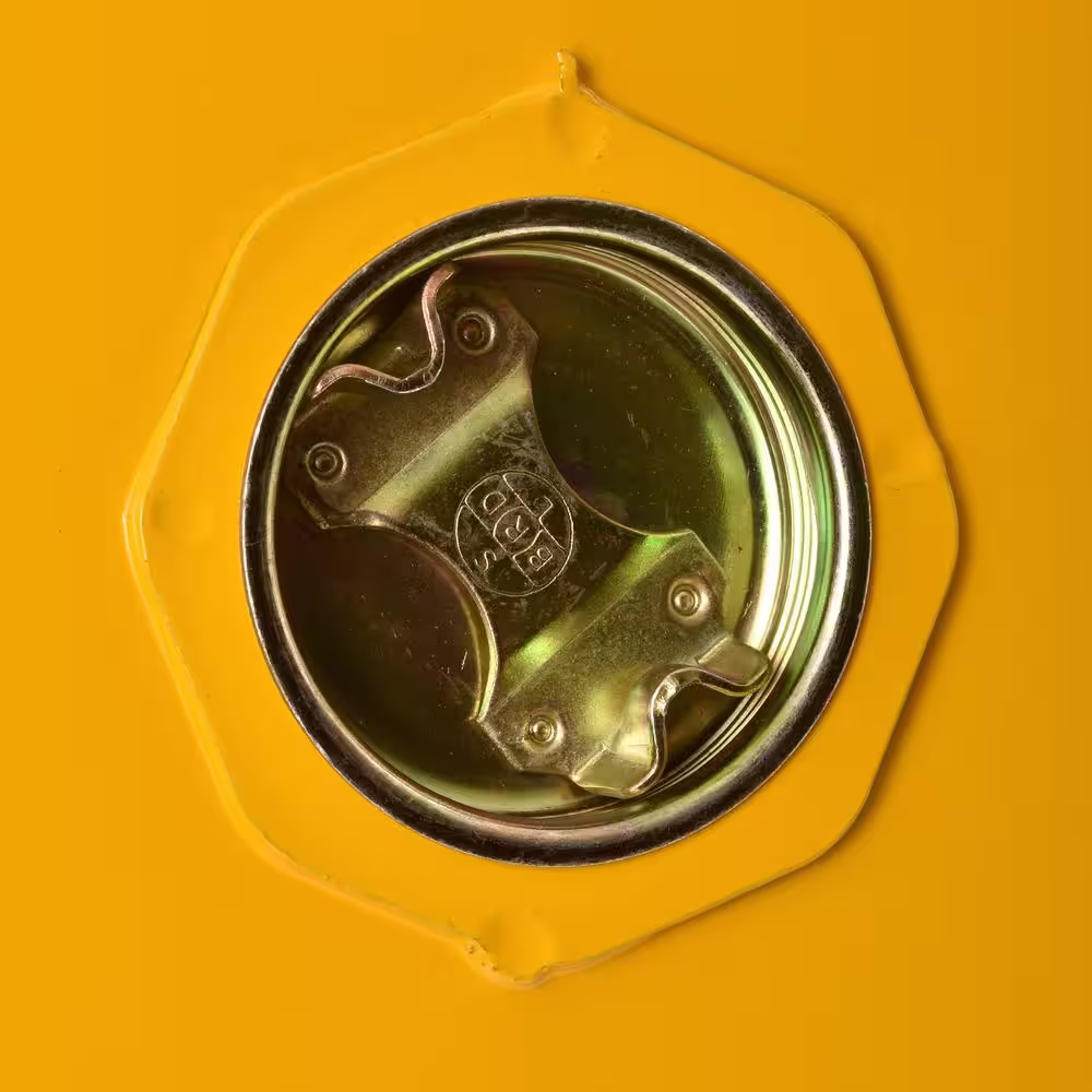 Sandusky Steel Freestanding Garage Cabinet in Yellow (43 in. W x 65 in. H x 18 in. D)