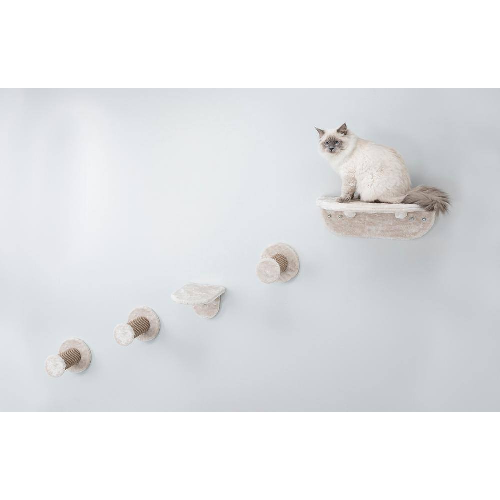 TRIXIE Brown Wall Mount Cat Playground