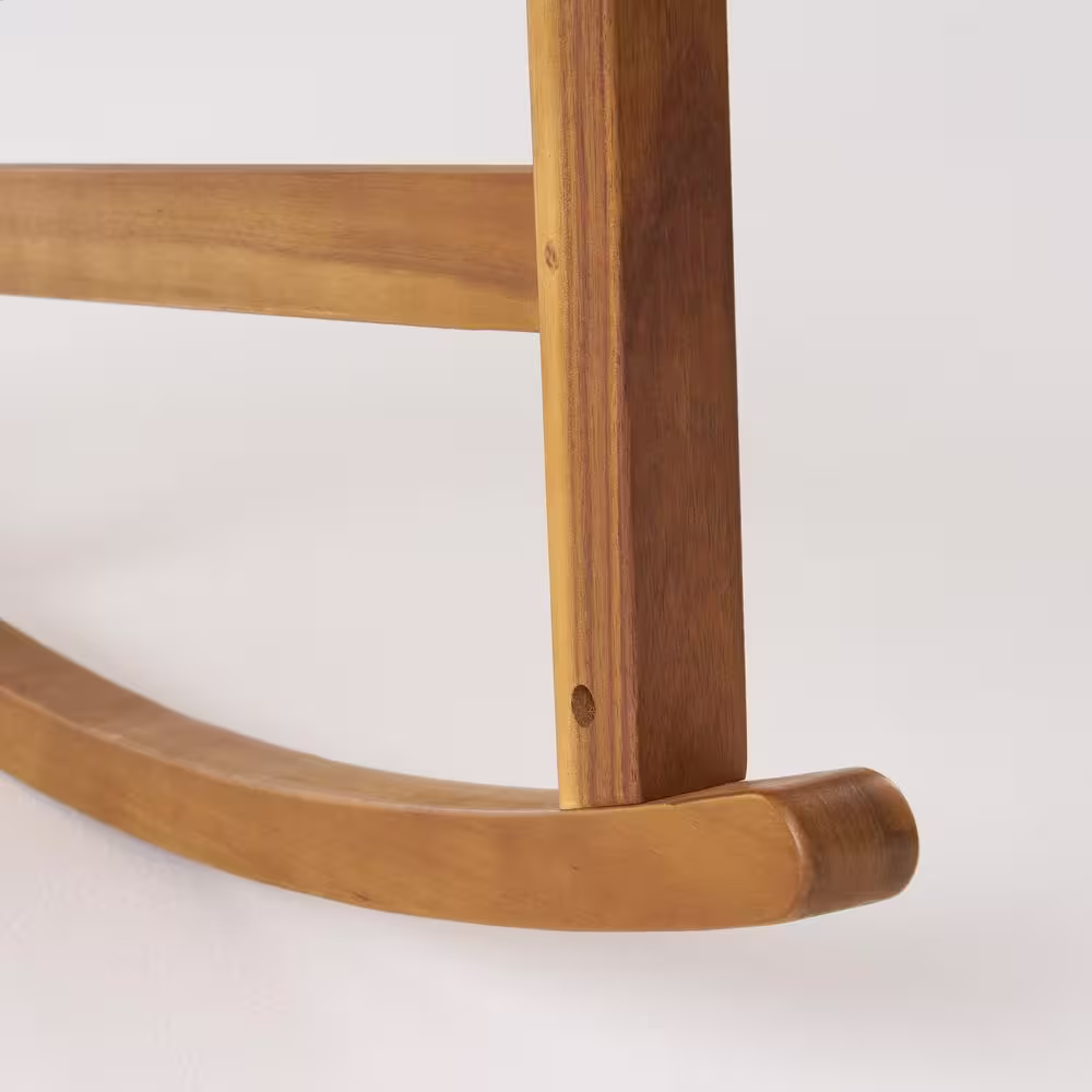 Noble House Arcadia Teak Brown 3-Piece Wood Patio Conversation Seating Set