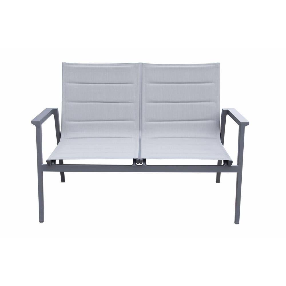 None 4-Piece Gray Coffee Table and 3 Chairs Set