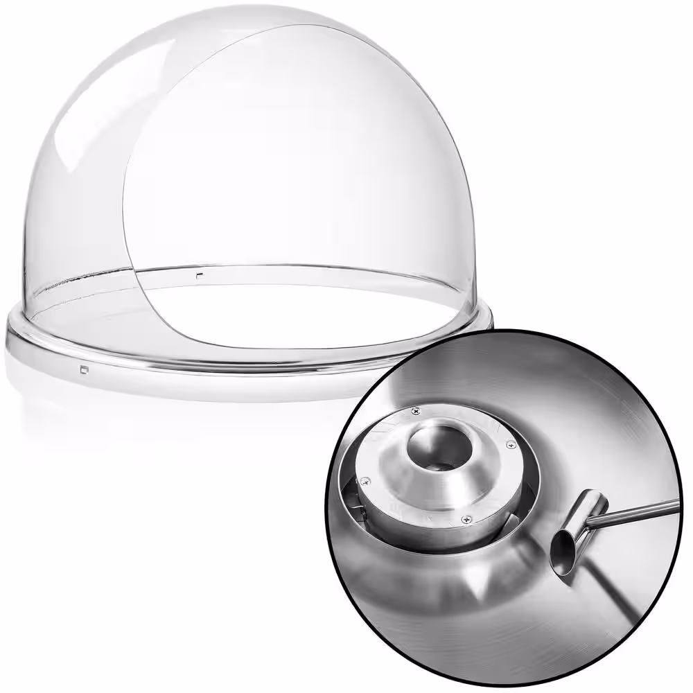 Olde Midway 1000 W Pink Cotton Candy Machine with Shield