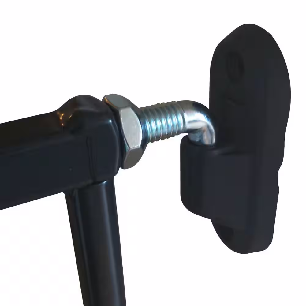 None 42 in. Extra Tall Metal Wall Mount Extending Pet Safety Gate