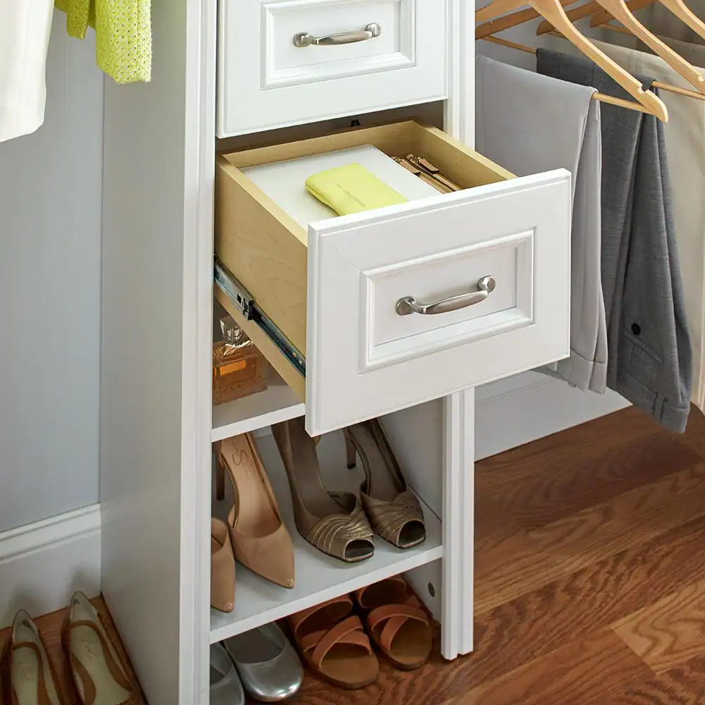 ClosetMaid Impressions 13 in. W x 9 in. H White Wood Drawer Kit for 16 in. W Impressions Tower