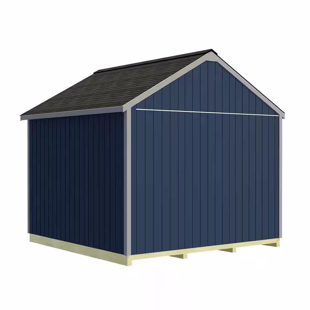 Best Barns North Dakota 12 ft. x 16 ft. Wood Storage Shed Kit with Floor Including 4 x 4 Runners