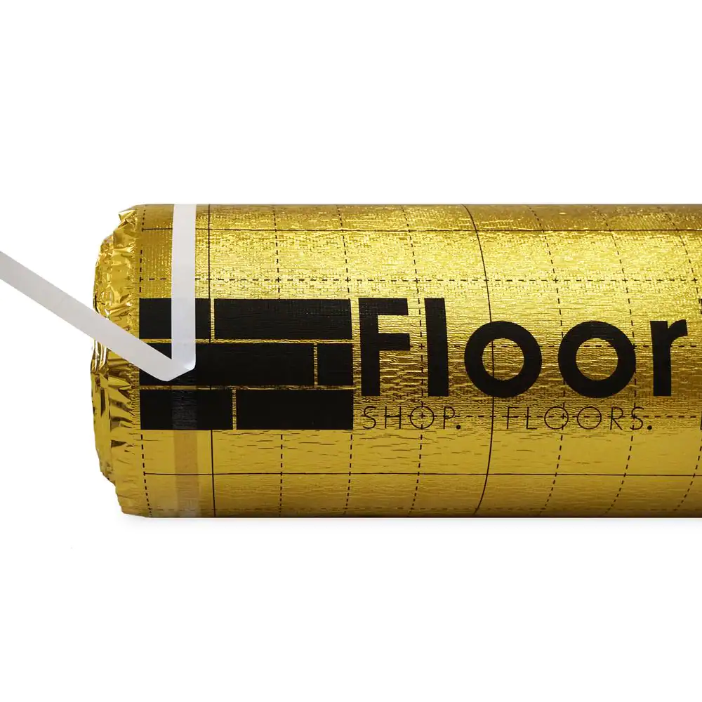 Floorlot GoldMax 200 sq. ft. 3.58 ft. x 56 ft. x 3 mm Premium Underlayment for Laminate Hardwood and Engineered Floors