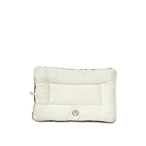 PET LIFE Eco-Paw Medium Black and White Reversible Pet Bed