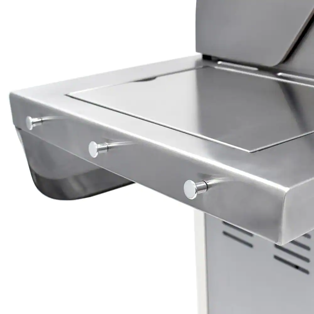 Even Embers 5-Burner Propane Gas Grill in Stainless Steel