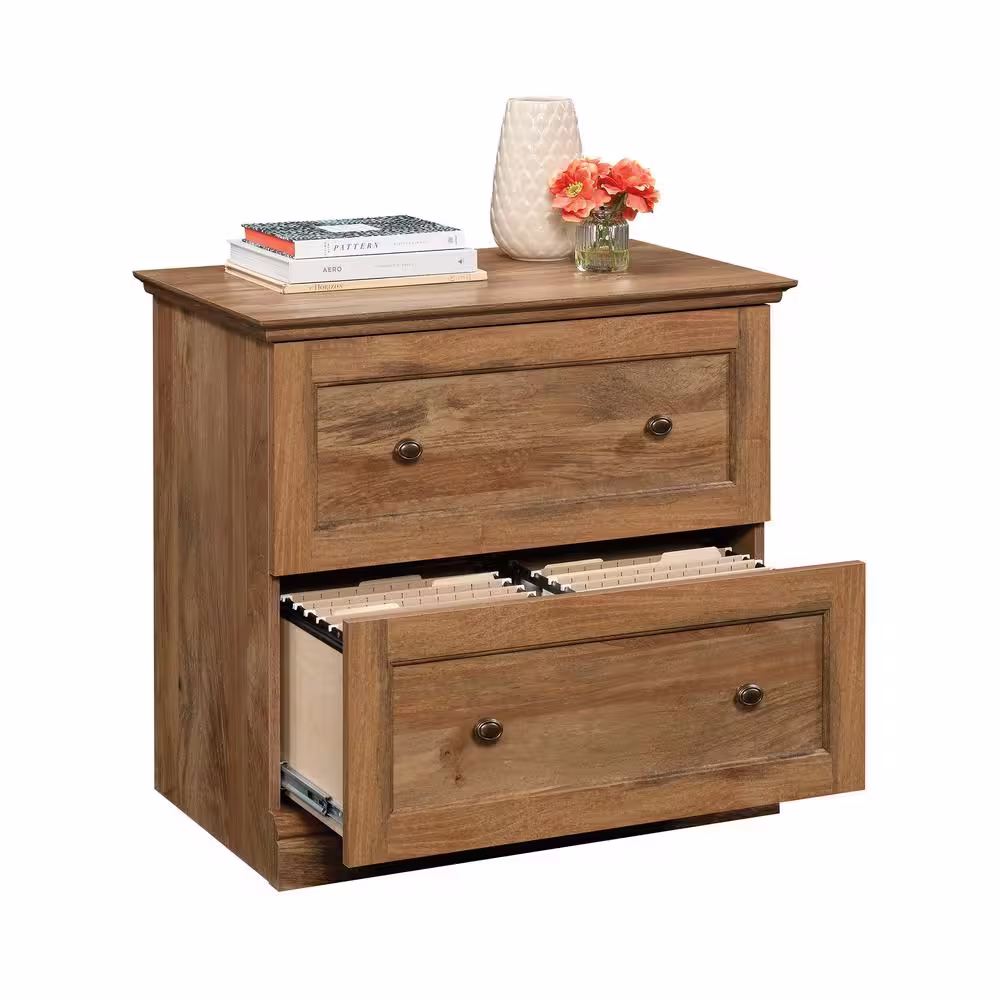 SAUDER Barrister Lane Sindoori Mango Lateral File Cabinet