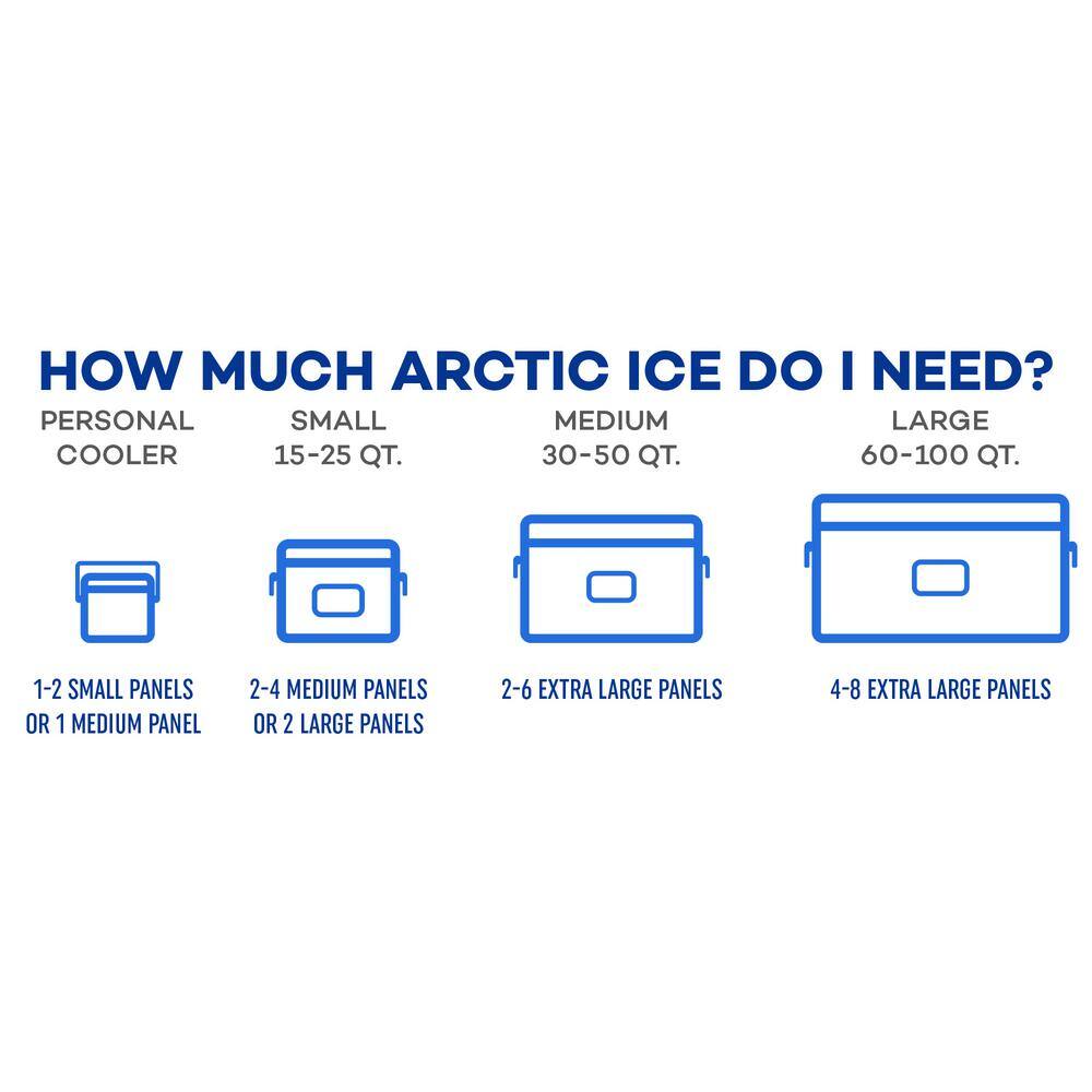 Arctic Ice Chillin' Brew Large Cooler Pack (+28.3-Degrees F)