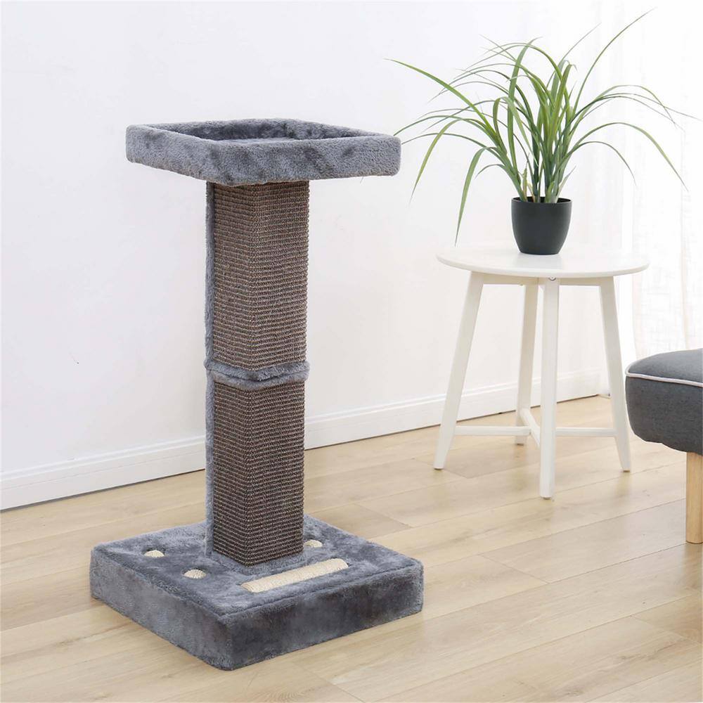 Foobrues Pet Cat Scratching Posts and Trees Scratching Post Plush Cat Stand