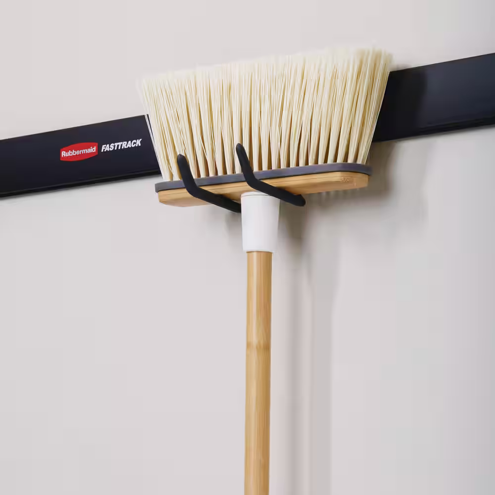 Rubbermaid Wall Mounted Rope, Hose Garage Storage Utility Hook (4 Pack)