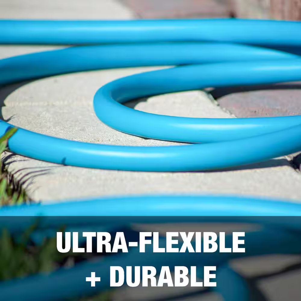 AQUA JOE 5/8 in. Dia. x 50 ft. Hybrid Polymer Garden Hose