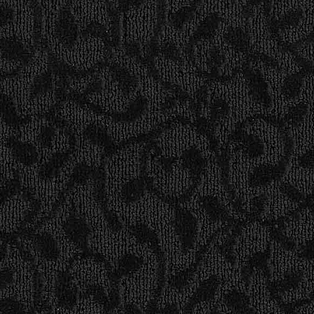 Garland Rug Ivy Black 3 ft. x 12 ft. Runner Rug