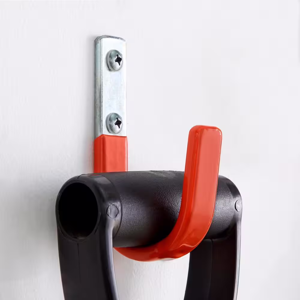 Everbilt Heavy-Duty Orange Vinyl Coated Steel Hooks Value (12-Pack)