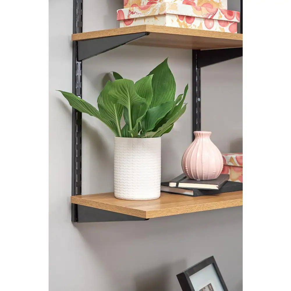 Rubbermaid Golden Oak Adjustable Wood Shelf 10 D x 36 L