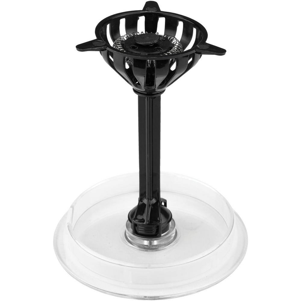 15 oz. Silver Cordless Electric Milk Frother with Warmer and Hot