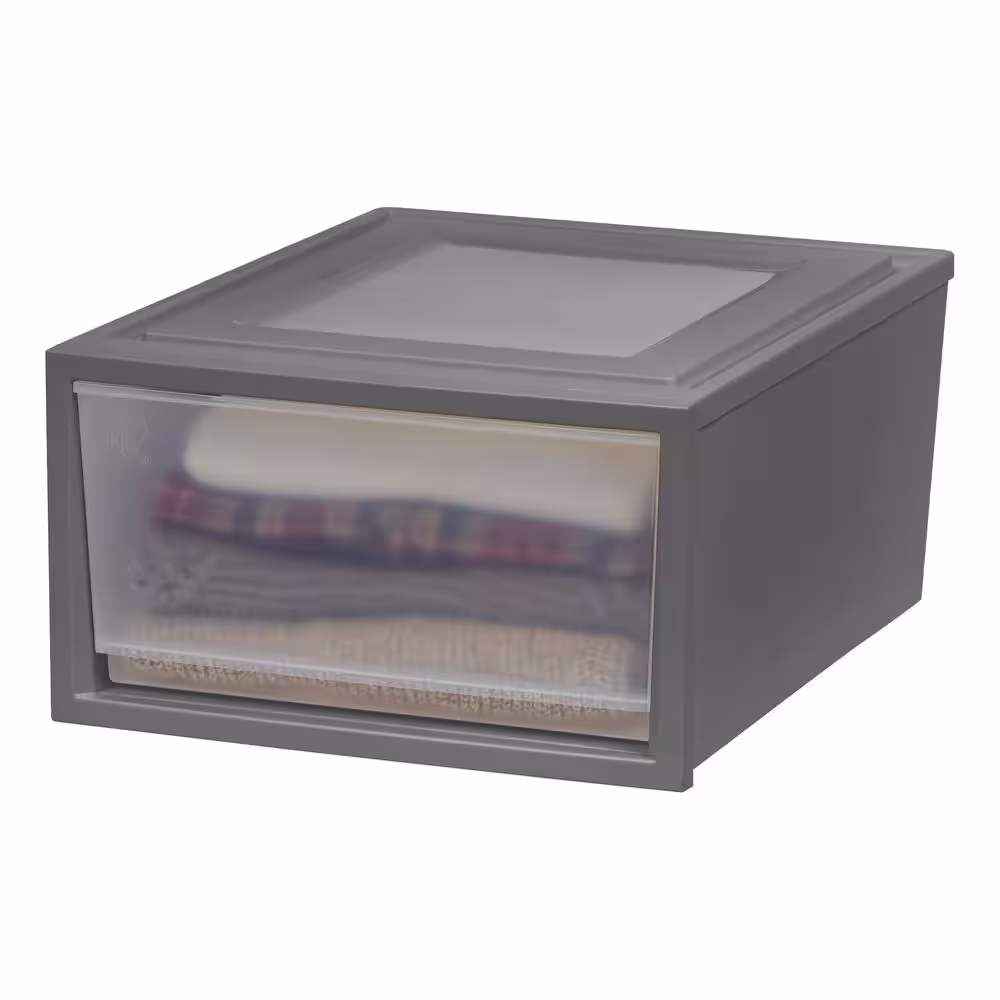 IRIS Plastic Chest Drawer in Gray