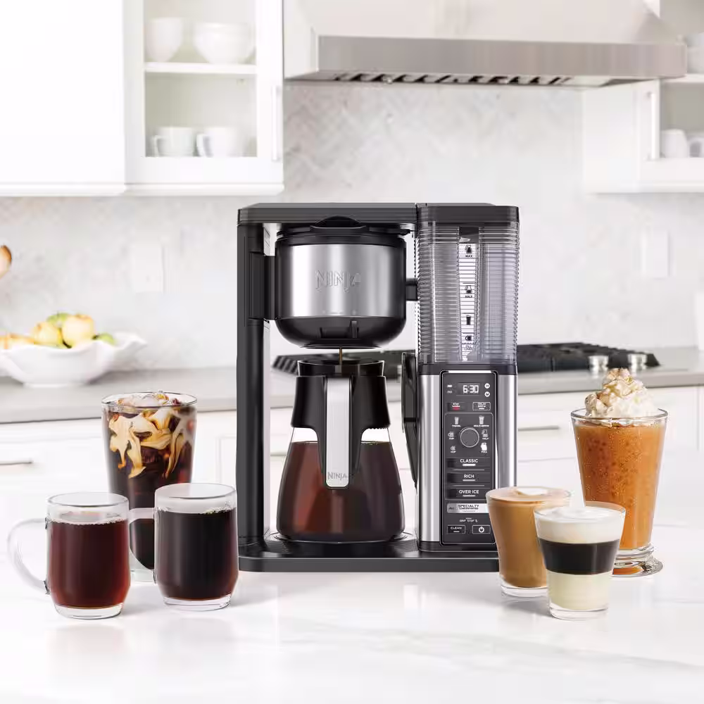 NINJA Specialty 10 Cup Coffee Maker in Stainless Steel (CM401)