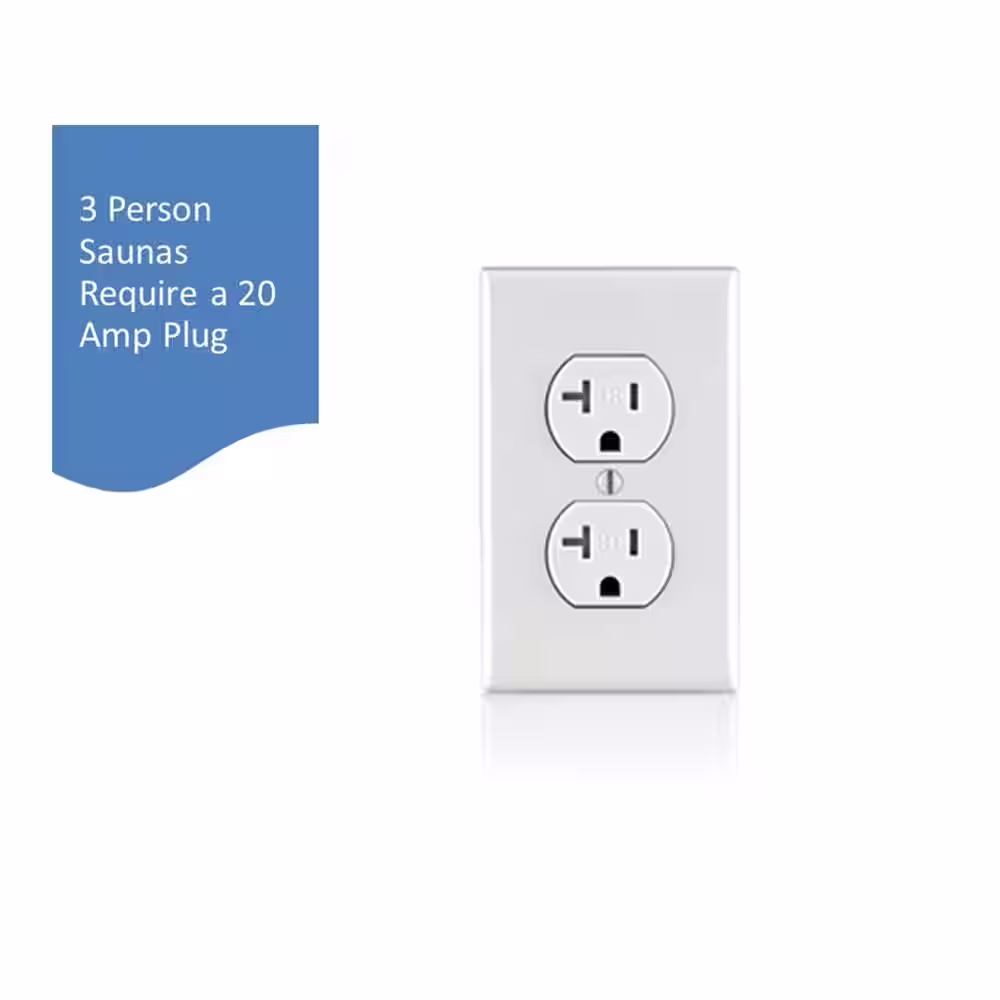 Maxxus Alpine Lifesauna 3-Person Infrared Sauna with 5 Dual Tech Infrared Heaters and Chromotherapy