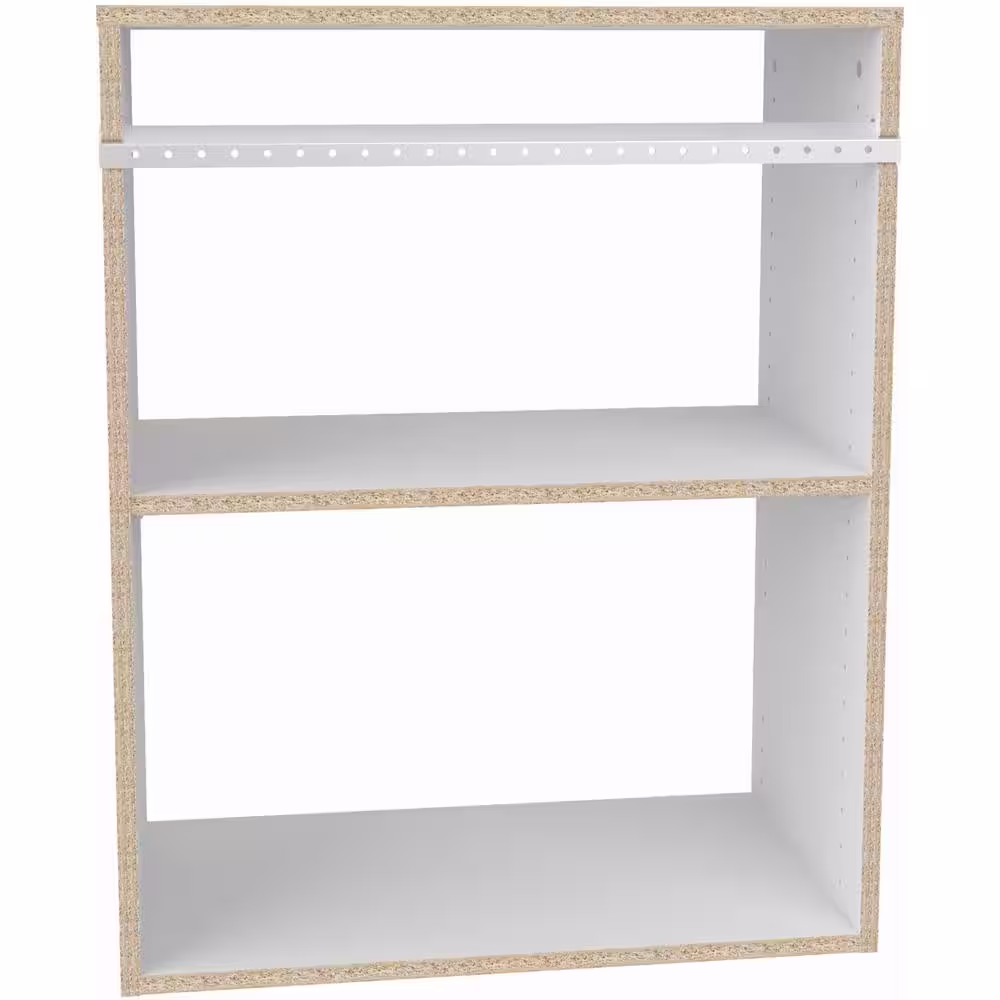 ClosetMaid Style+ 25 in. W White Hanging Wood Closet Tower