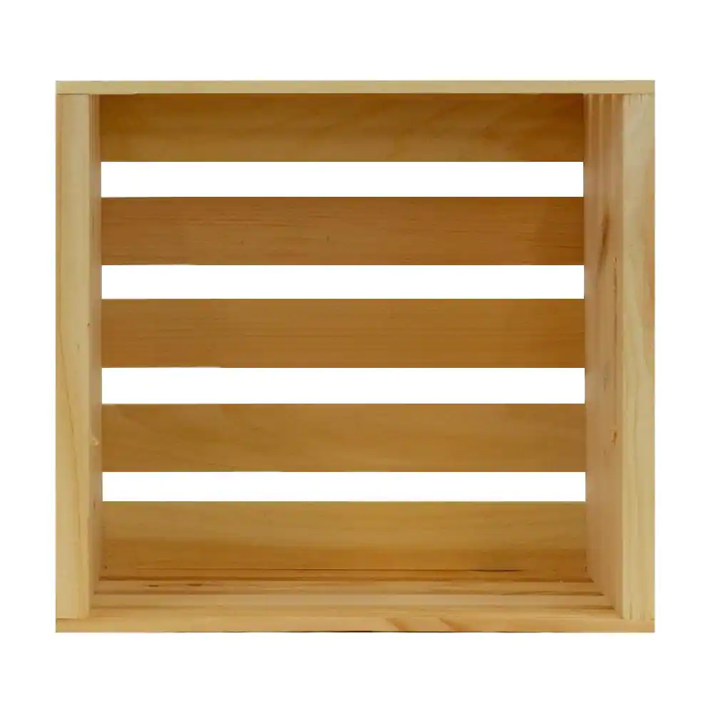 Crates & Pallet 13.5 in. x 12.5 in. x 9.5 in. Medium Wood Crate (4-Pack)