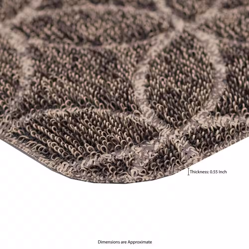 MSI Harper Loop 20 in. x 36 in. Anti-Fatigue Vinyl Foam Utility Mat