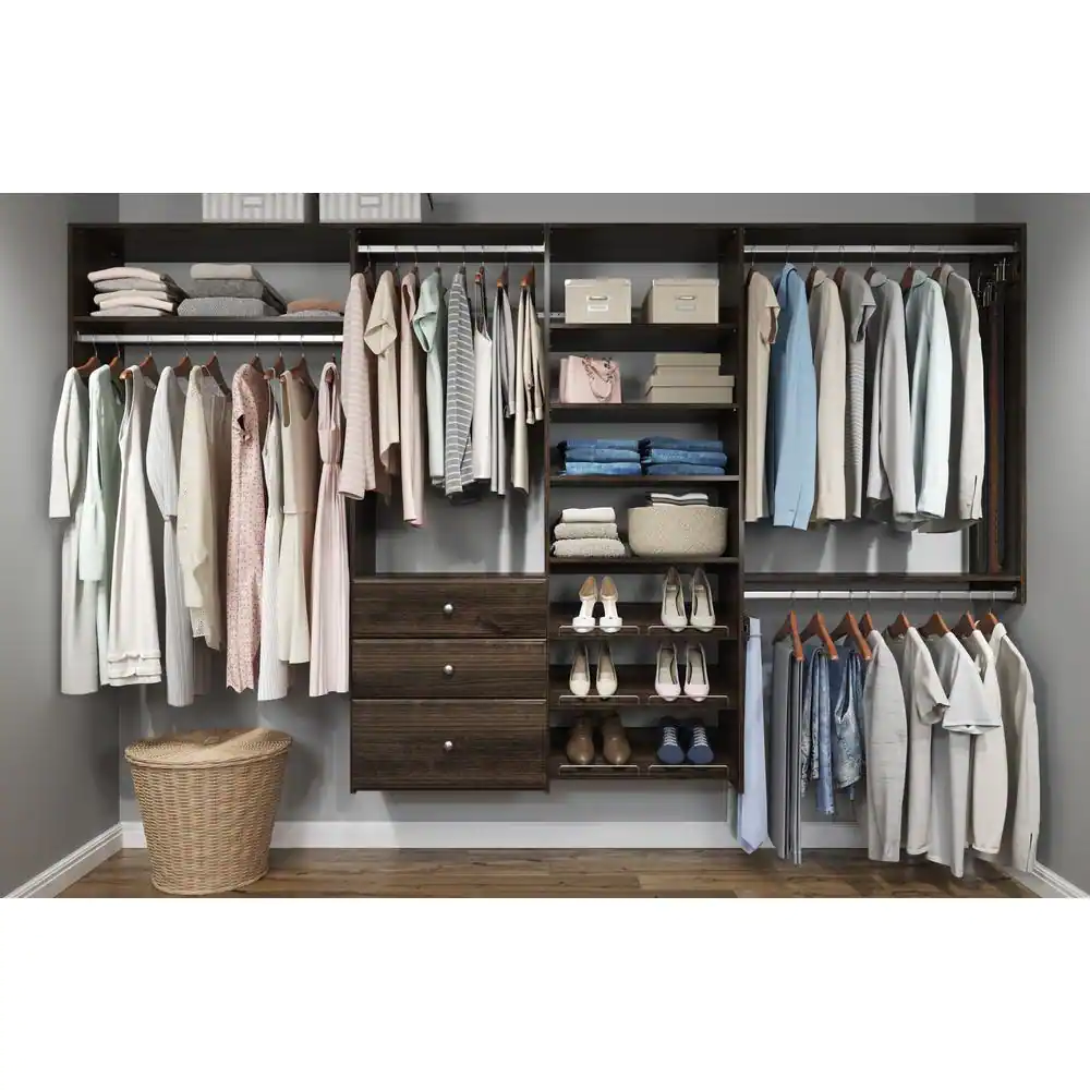 Closet Evolution 48 in. W Steel Wall-Mount Rail