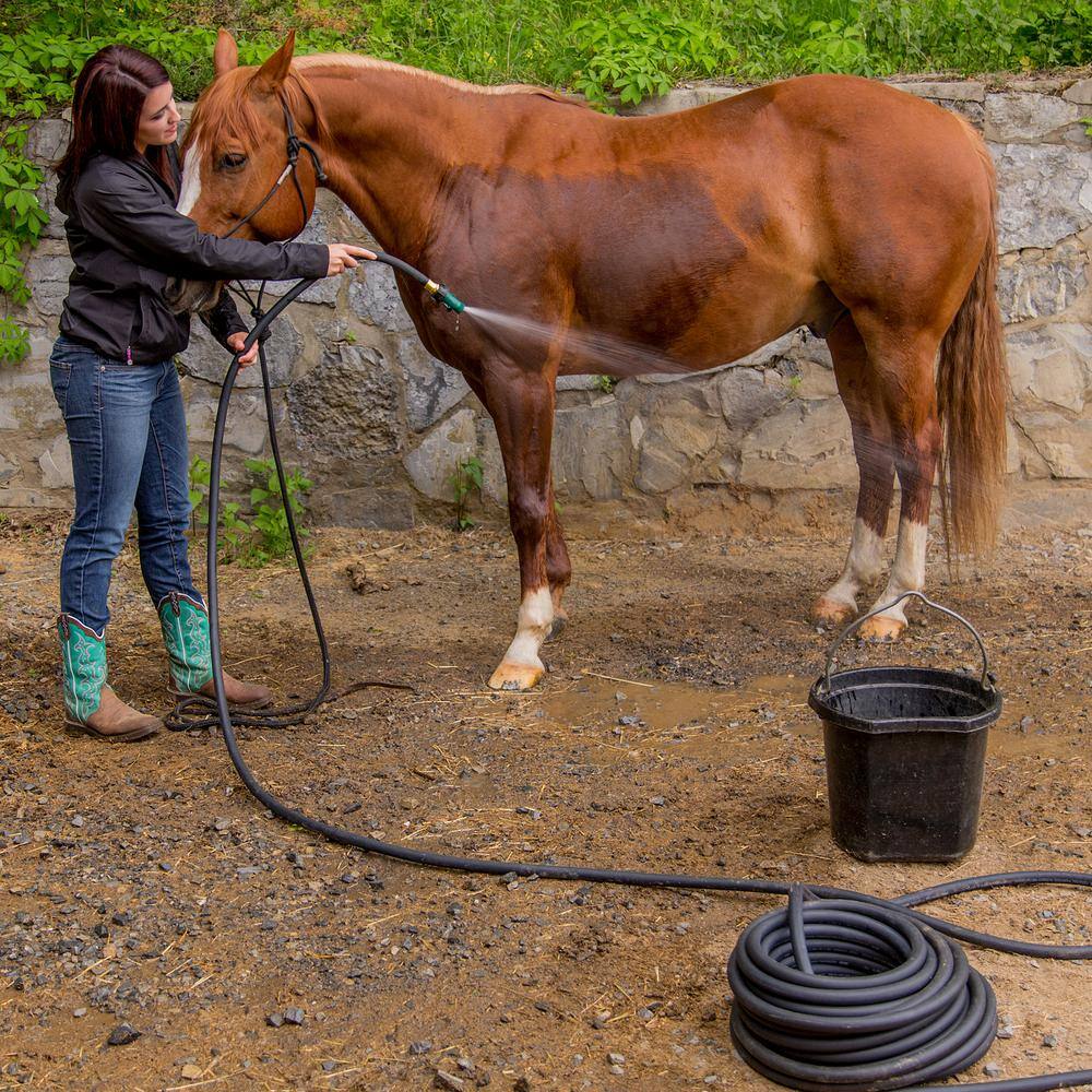 Element MAXLite Premium Rubber+ 5/8 in. x 25 ft. Heavy Duty Hose