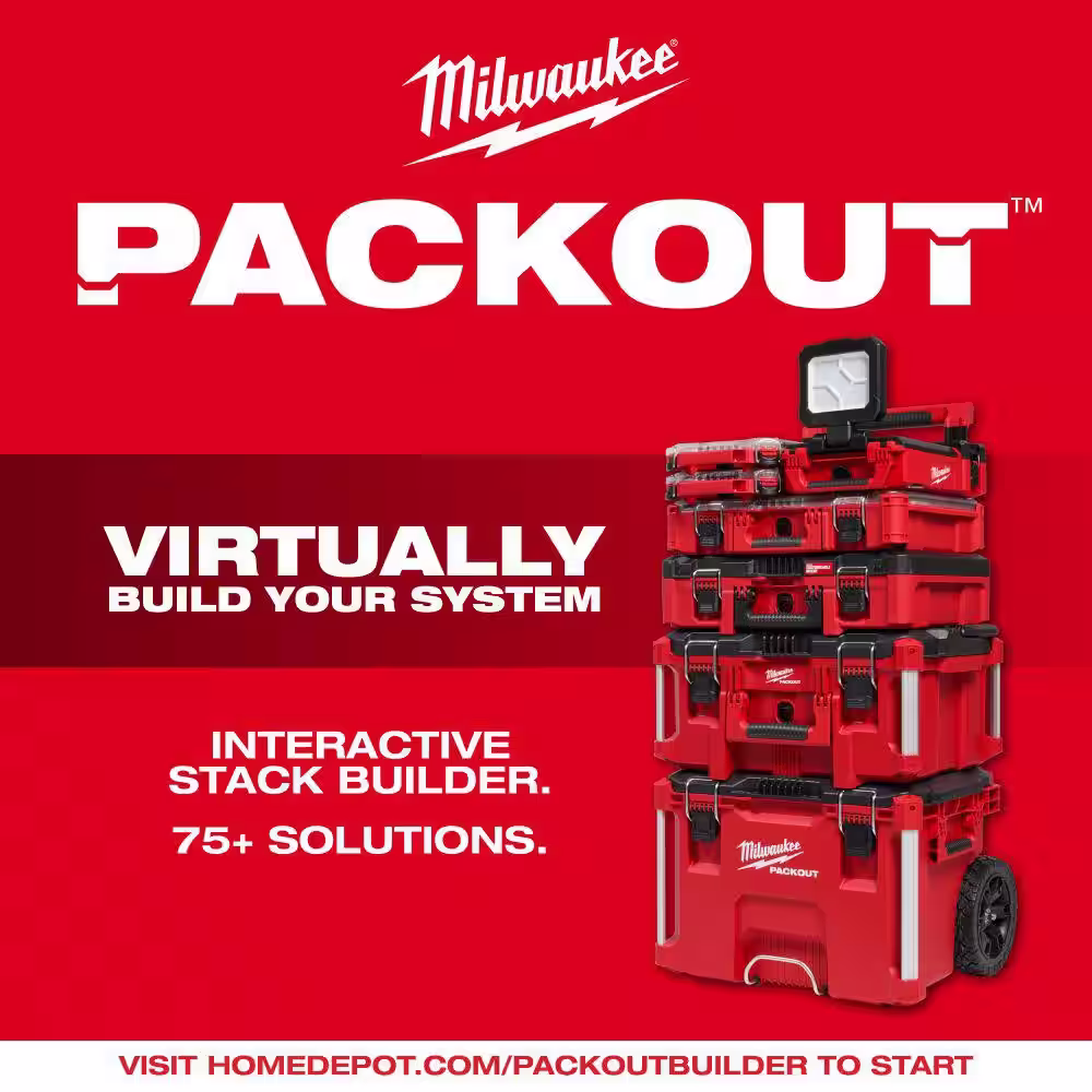 Milwaukee Packout 19.5 in. W x 14.7 in. H x 14.5 in. D Cabinet in Red (1-Piece)
