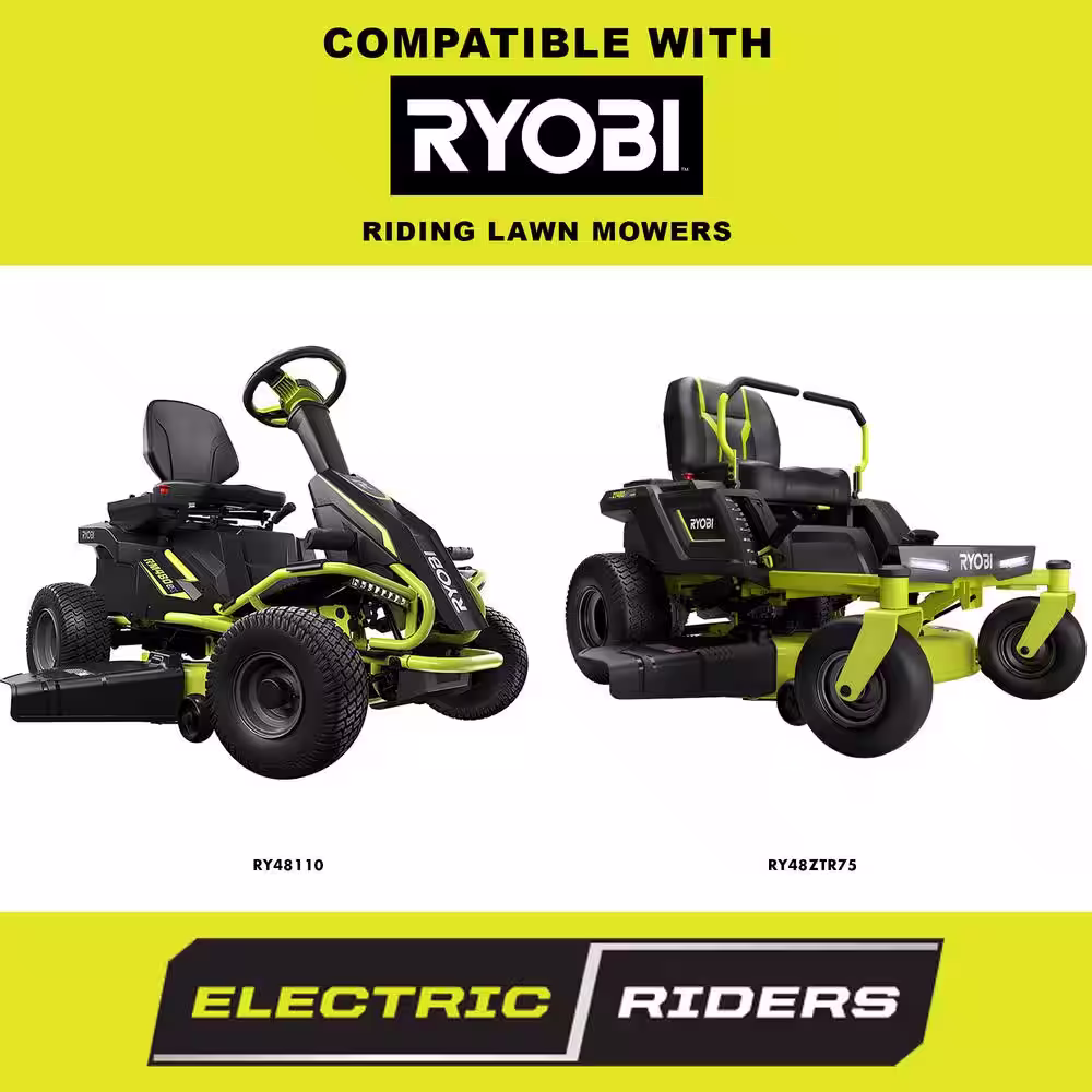 None 12-Volt 75 Ah Sealed Lead Acid Battery for Ryobi 38 in. Riding Mowers