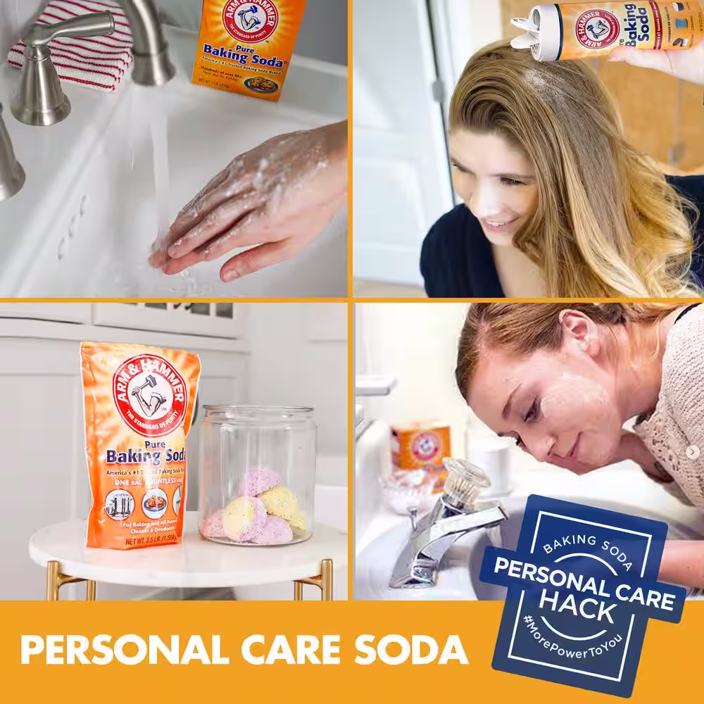 None 10.8 lb Pure Baking Soda Resealable Bag
