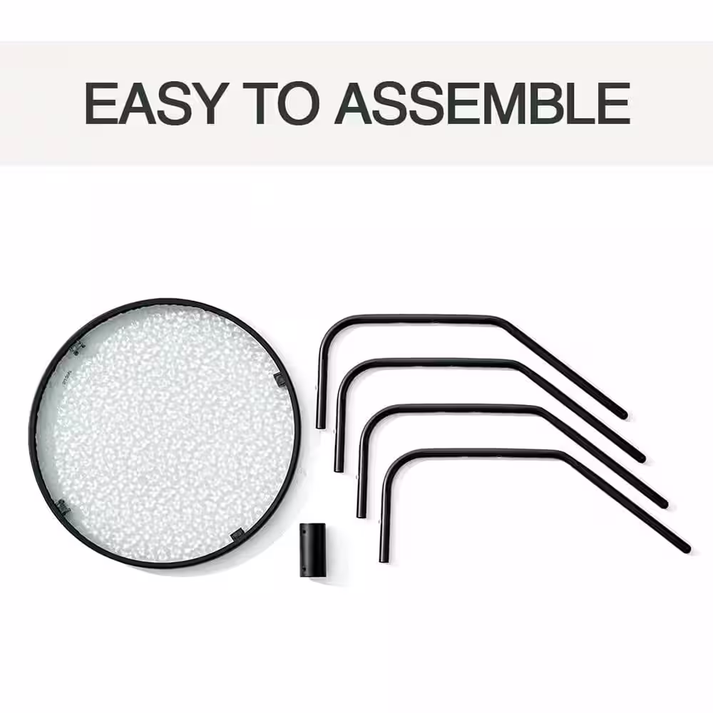 Barton 3 Pieces Outdoor Swivel Patio Set Round Table & Breathable Chairs Brown