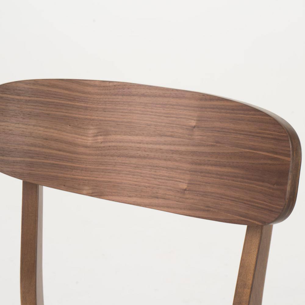 Noble House Lucious 5-Piece Light Beige and Natural Walnut Dining Set