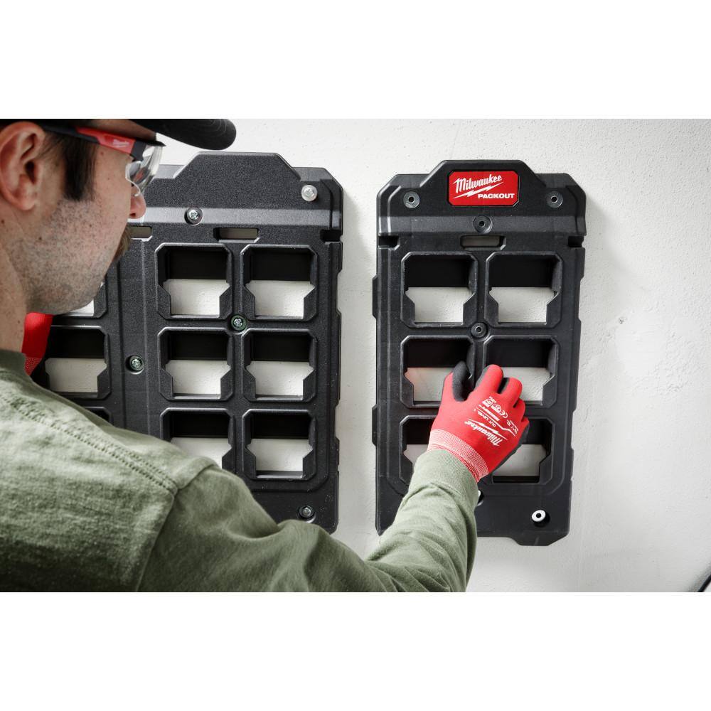 Milwaukee Packout Roll Holder with Packout Compact Wall Plate