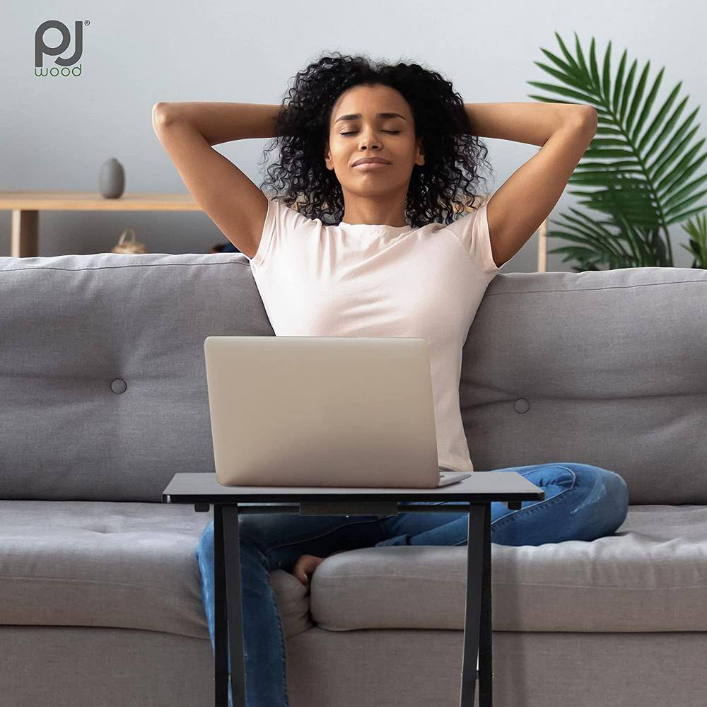 PJ wood 19.09 in. x 14.57 in. x 26 in. Black Wood 19.09 x 14.57 x 26.00, 5 Piece Set