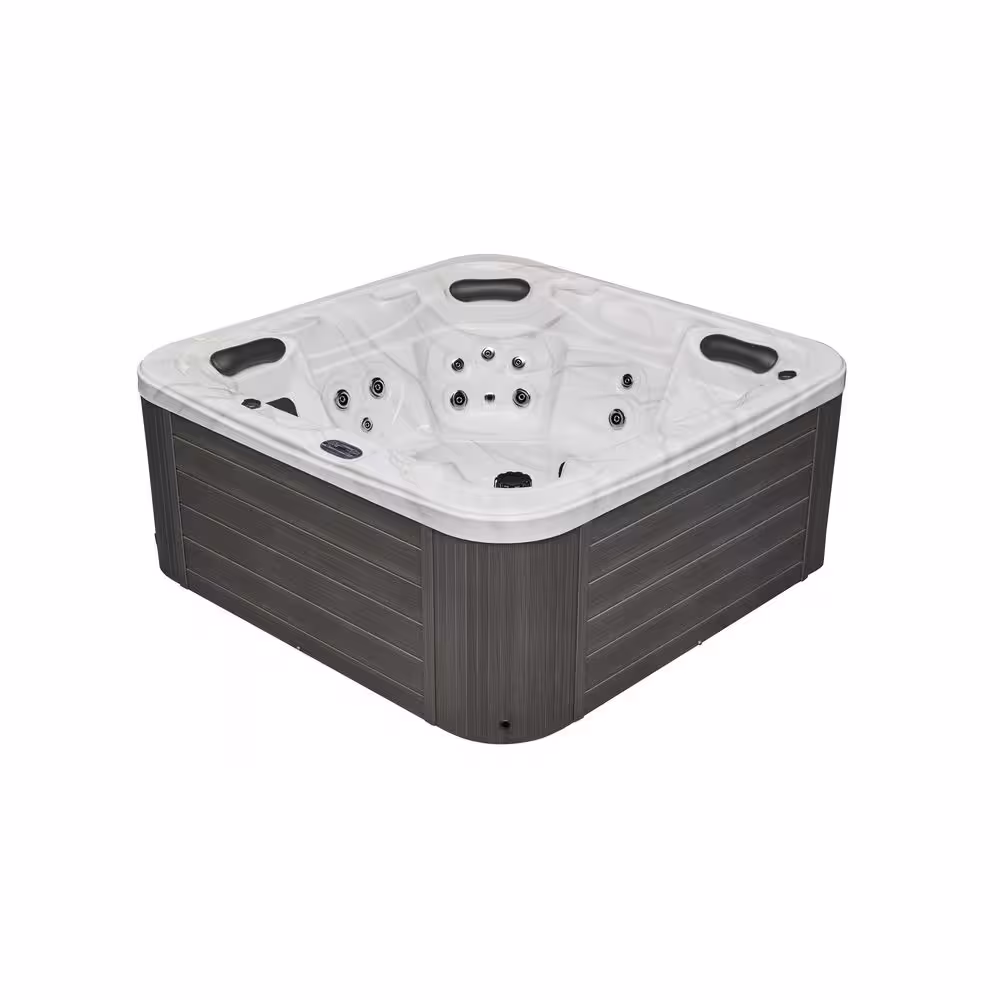Luxury Spas Estes 5-Person 52-Jet Dual Lounger Hot Tub with Ozone