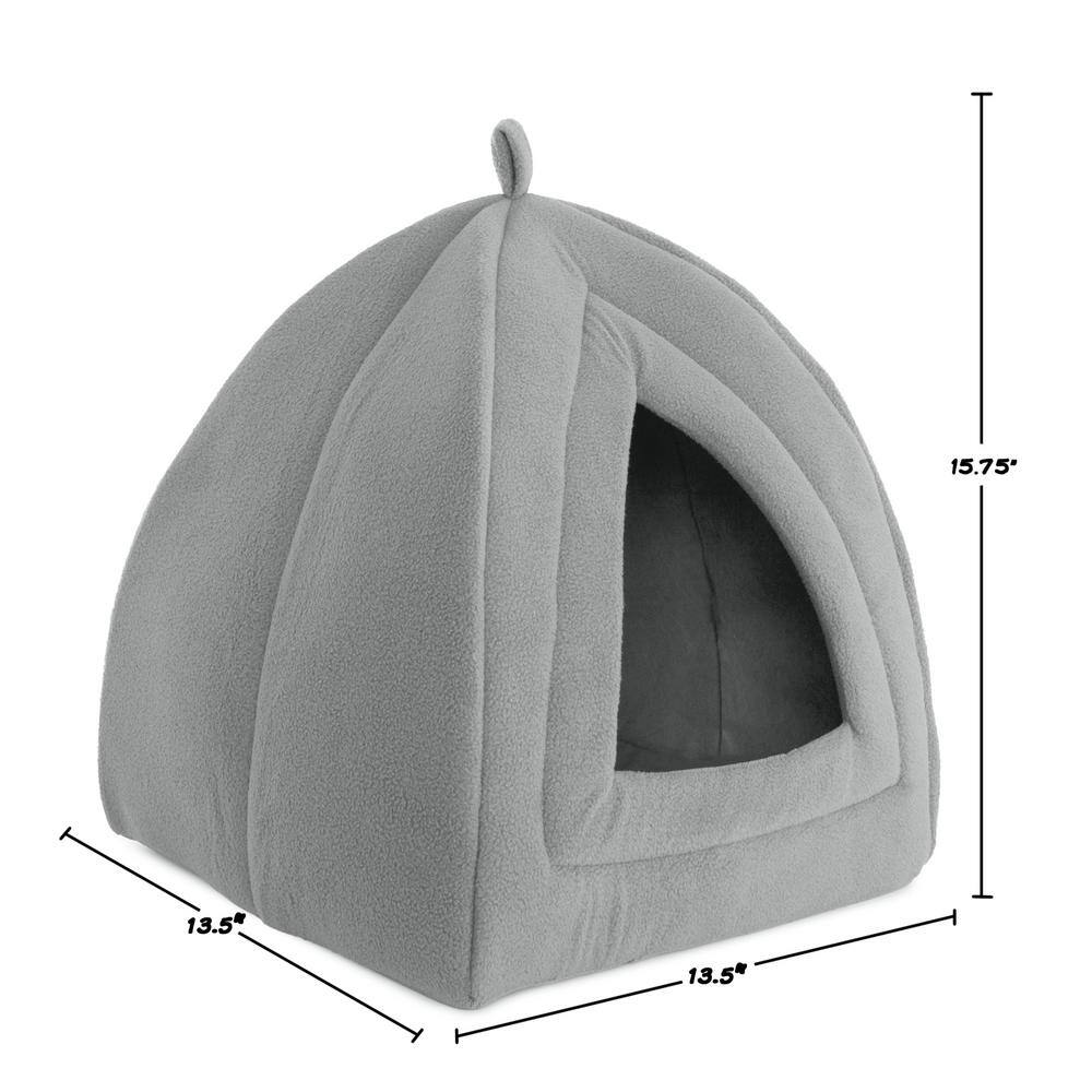 Petmaker Small Grey Igloo Cat Bed