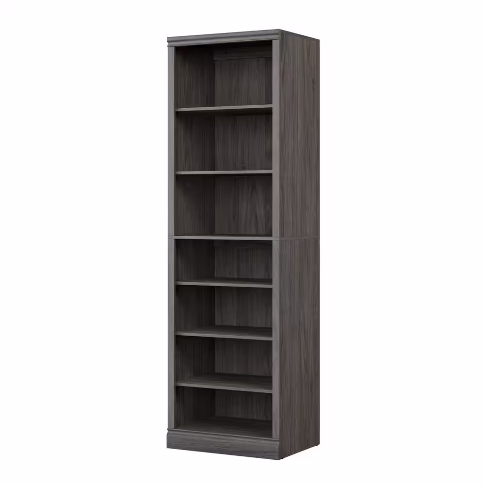 None Nolan closet in 25 in. W with shelves Wood Closet System