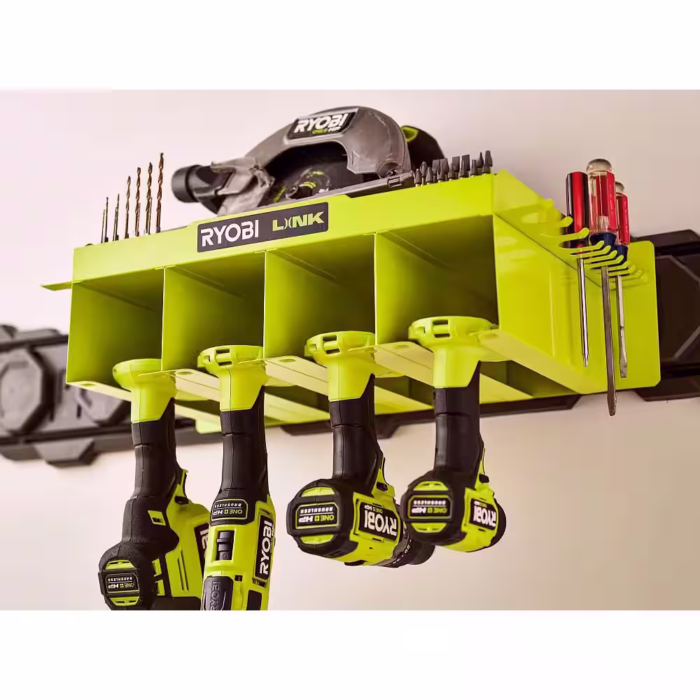 RYOBI LINK Tool Organizer Shelf (4-Pack)