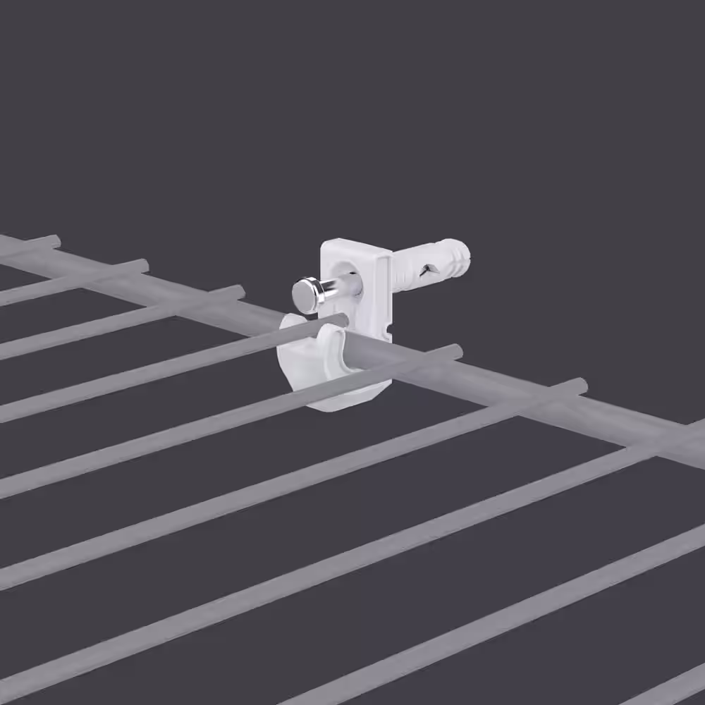 ClosetMaid ProPack Pre-Loaded Back Wall Clips (200-Piece)