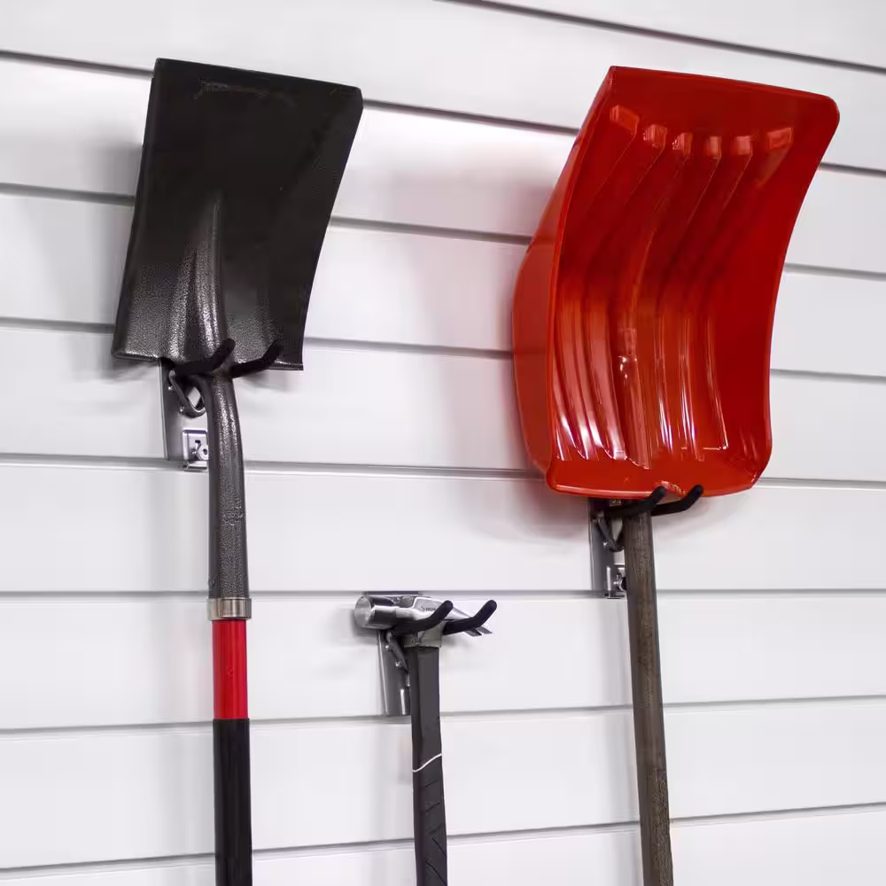 Proslat Slatwall 4 in. Double Hook (3-Pack)