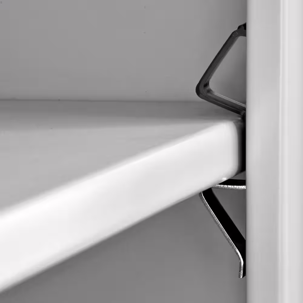 Sandusky Classic Series ( 36 in. W x 72 in. H x 24 in. D ) Steel Garage Freestanding Cabinet in Dove Gray