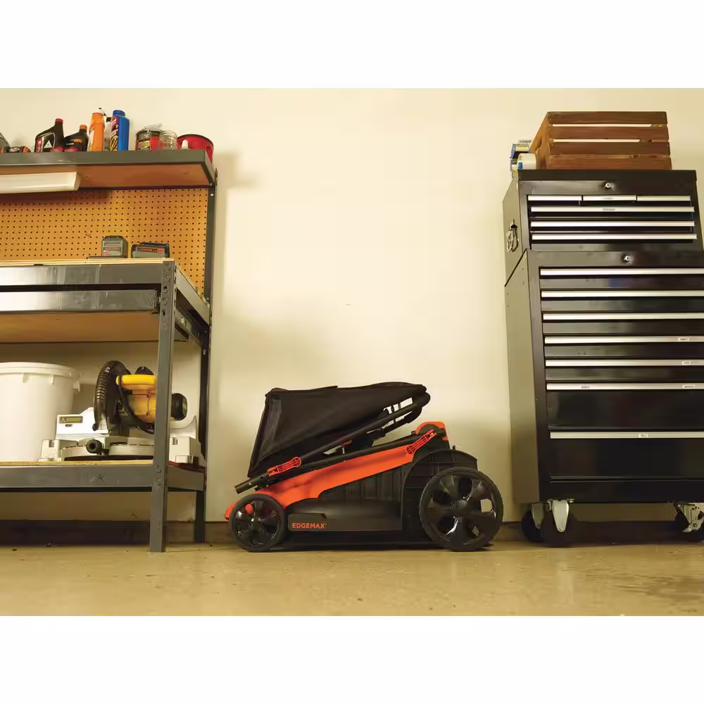 BLACK+DECKER 40V MAX 20 in. Battery Powered Walk Behind Push Lawn Mower with (2) 2Ah Batteries & Charger