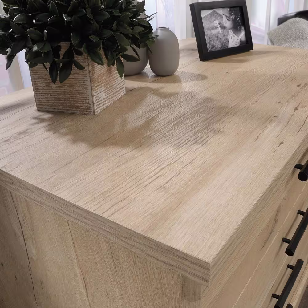 SAUDER Aspen Post Prime Oak 2-Drawer Locking Lateral File