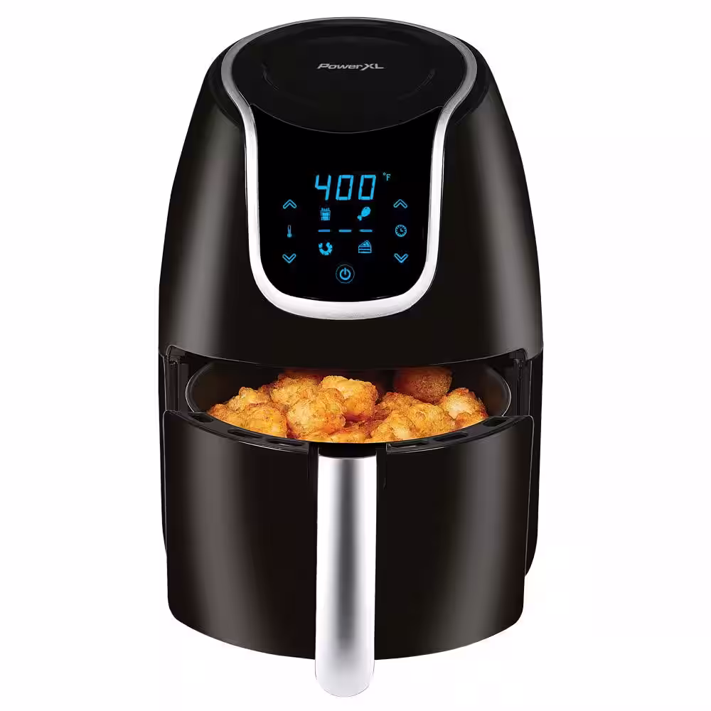 PowerXL Vortex 2 qt. Black Air Fryer