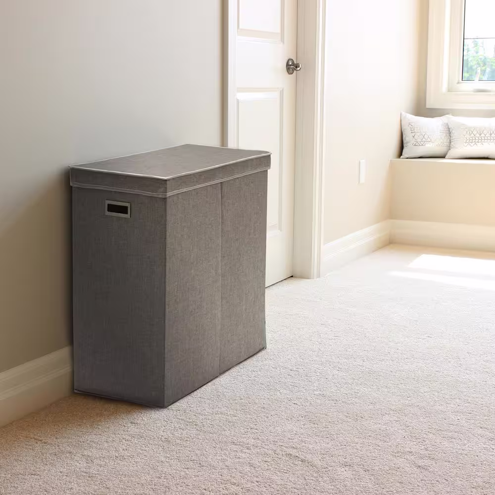 Greenway Collapsible Double Sorter Laundry Hamper